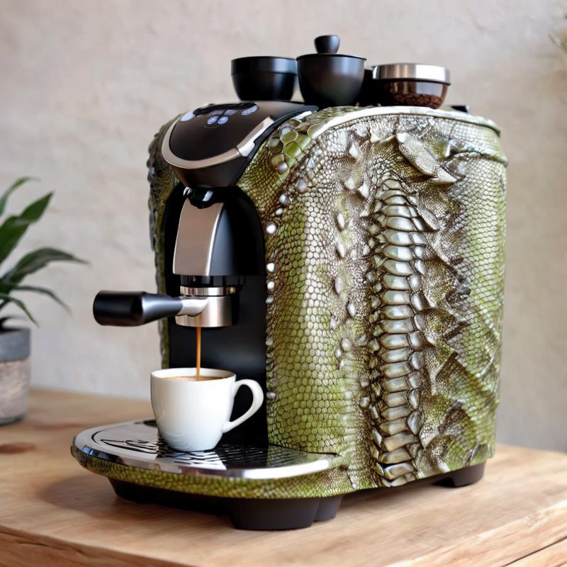 01880-3613767528-_lora_r3psp1k3s_0.7_ coffee maker made of r3psp1k3s, reptile skin,.png